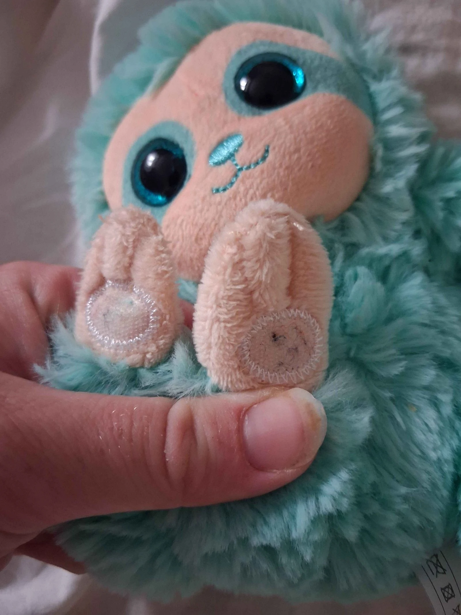 Blue sloth plush – photo 3